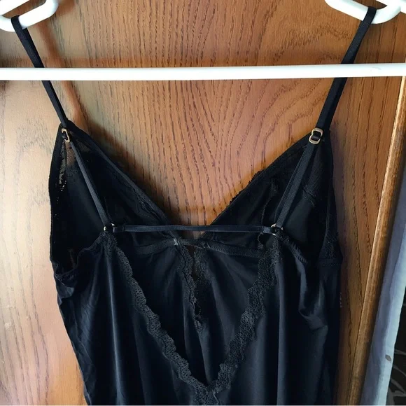 Victoria’s Secret - Very Sexy Babydoll Lace Trim Satin Slip NWOT (M) - Picture 4 of 13